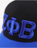 Big Boy Zeta Phi Beta Divine 9 S160 Letter Ball Cap [Black]