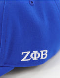 Big Boy Zeta Phi Beta Divine 9 S159 Crest Ball Cap [Royal Blue]