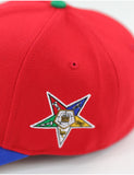 Big Boy Eastern Star Divine S146 Letter Ball Cap [Red]