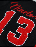 Big Boy Delta Sigma Theta Divine 9 S8 Wool Sweater Cardigan [Black]