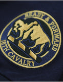 Big Boy Buffalo Soldiers S4 Mens Polo Shirt [Navy Blue]
