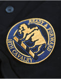 Big Boy Buffalo Soldiers S4 Mens Polo Shirt [Black]