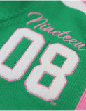 Big Boy Alpha Kappa Alpha Divine 9 S8 Wool Sweater Cardigan [Green]