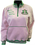 Buffalo Dallas Alpha Kappa Alpha Quarter-Zip Sweatshirt [Pink]