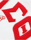 Big Boy Delta Sigma Theta Divine 9 S7 Two-Tone Adult Pullover Hoodie [White]