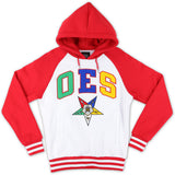 Big Boy Eastern Star Divine S7 Two-Tone Adult Pullover Hoodie [White]