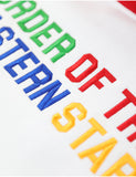 Big Boy Eastern Star Divine S7 Two-Tone Adult Pullover Hoodie [White]