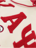 Big Boy Kappa Alpha Psi Divine 9 S7 Two-Tone Adult Pullover Hoodie [Ivory White]