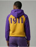 Big Boy Omega Psi Phi Divine 9 S7 Two-Tone Adult Pullover Hoodie [Gold]