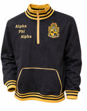Buffalo Dallas Alpha Phi Alpha Quarter-Zip Sweatshirt [Black]