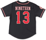 Big Boy Delta Sigma Theta Divine 9 S1 Baseball Jersey [Black]