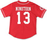 Big Boy Delta Sigma Theta Divine 9 S1 Baseball Jersey [Crimson Red]