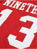 Big Boy Delta Sigma Theta Divine 9 S1 Baseball Jersey [Crimson Red]