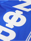 Big Boy Zeta Phi Beta Divine 9 S1 Baseball Jersey [Royal Blue]