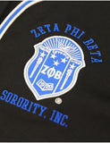 Big Boy Zeta Phi Beta Divine 9 S1 Baseball Jersey [Black]