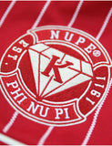 Big Boy Kappa Alpha Psi Divine 9 S1 Baseball Jersey [Crimson Red]