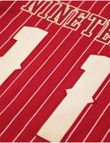 Big Boy Kappa Alpha Psi Divine 9 S1 Baseball Jersey [Crimson Red]