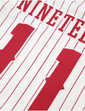 Big Boy Kappa Alpha Psi Divine 9 S1 Baseball Jersey [Ivory White]