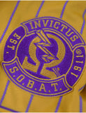 Big Boy Omega Psi Phi Divine 9 S1 Baseball Jersey [Gold]