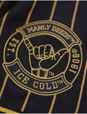 Big Boy Alpha Phi Alpha Divine 9 S1 Baseball Jersey [Black]