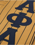 Big Boy Alpha Phi Alpha Divine 9 S1 Baseball Jersey [Gold]