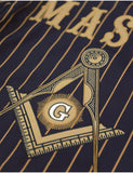 Big Boy Prince Hall Mason Divine S1 Baseball Jersey [Black]