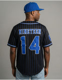 Big Boy Phi Beta Sigma Divine 9 S1 Baseball Jersey [Black]
