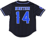 Big Boy Phi Beta Sigma Divine 9 S1 Baseball Jersey [Black]
