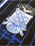 Big Boy Phi Beta Sigma Divine 9 S1 Baseball Jersey [Black]