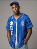 Big Boy Phi Beta Sigma Divine 9 S1 Baseball Jersey [Royal Blue]