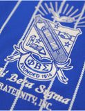 Big Boy Phi Beta Sigma Divine 9 S1 Baseball Jersey [Royal Blue]