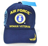 Air Force Woman Veteran C1328 Shadow Ladies Cap [Navy Blue]