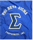 Buffalo Dallas Phi Beta Sigma Bomber Flight Jacket [Blue]
