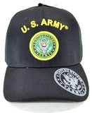 U.S. Army Arch Shield M776 Shadow Bill Mens Cap [Black]