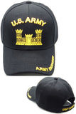 U.S. Army Engineer M775 Mens Cap [Black]