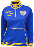 Buffalo Dallas Sigma Gamma Rho Quarter-Zip Sweatshirt [Blue]