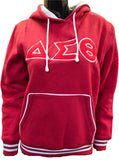 Buffalo Dallas Delta Sigma Theta Chenille Hoodie [Red]