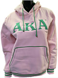 Buffalo Dallas Alpha Kappa Alpha Chenille Hoodie [Pink]