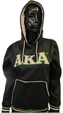 Buffalo Dallas Alpha Kappa Alpha Chenille Hoodie [Black]