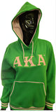 Buffalo Dallas Alpha Kappa Alpha Chenille Hoodie [Green]