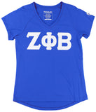 Big Boy Zeta Phi Beta Divine 9 S3 V-Neck Tee [Royal Blue]