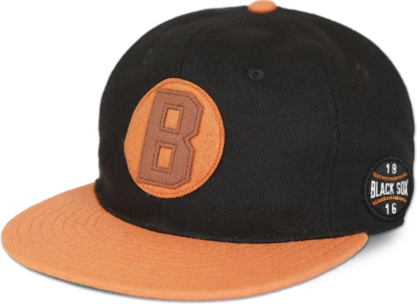Big Boy Baltimore Black Sox Heritage Collection S141 Wool Mens Cap [Black]