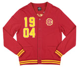 Big Boy Headgear Bethune-Cookman Wildcats S3 Chenille Year Mens Cardigan [Maroon]