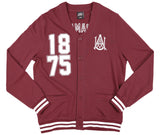 Big Boy Headgear Alabama A&M Bulldogs S3 Chenille Year Mens Cardigan [Maroon]