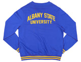 Big Boy Headgear Albany State Golden Rams S3 Chenille Year Mens Cardigan [Royal Blue]