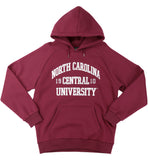Big Boy Headgear North Carolina Central Eagles S12 Solid Unisex Adult Hoodie [Maroon]
