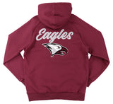 Big Boy Headgear North Carolina Central Eagles S12 Solid Unisex Adult Hoodie [Maroon]