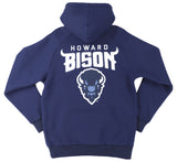 Big Boy Headgear Howard Bison S12 Solid Unisex Adult Hoodie [Navy Blue]