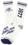Big Boy Headgear Jackson State Tigers S7 Mens Socks [White]