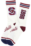 Big Boy Headgear South Carolina State Bulldogs S7 Mens Socks [White]
